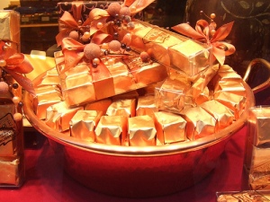 Belgian chocolate basket